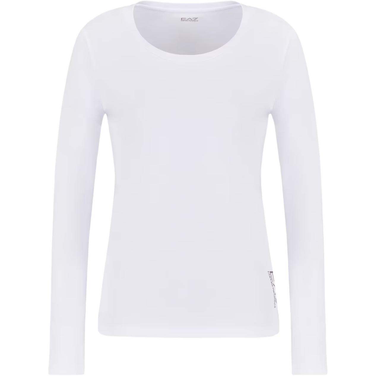 

EMPORIO ARMANI Футболка EA7 Regular женская белая, Белый, EMPORIO ARMANI Футболка EA7 Regular женская белая