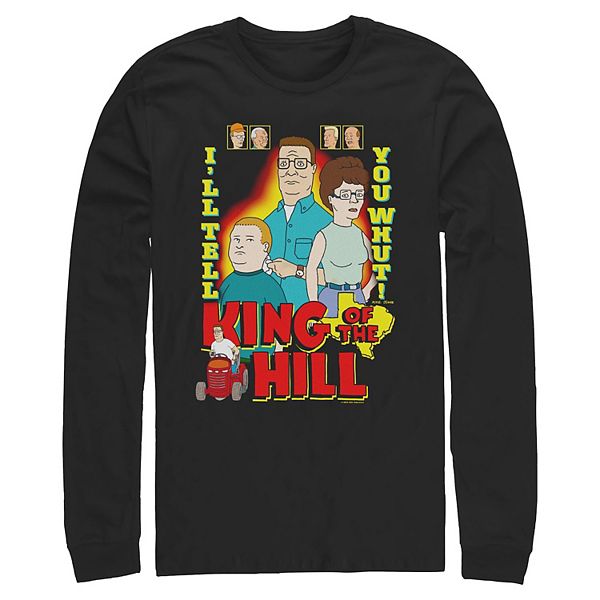 

Мужская футболка с длинным рукавом i'll tell you whut! Licensed Character