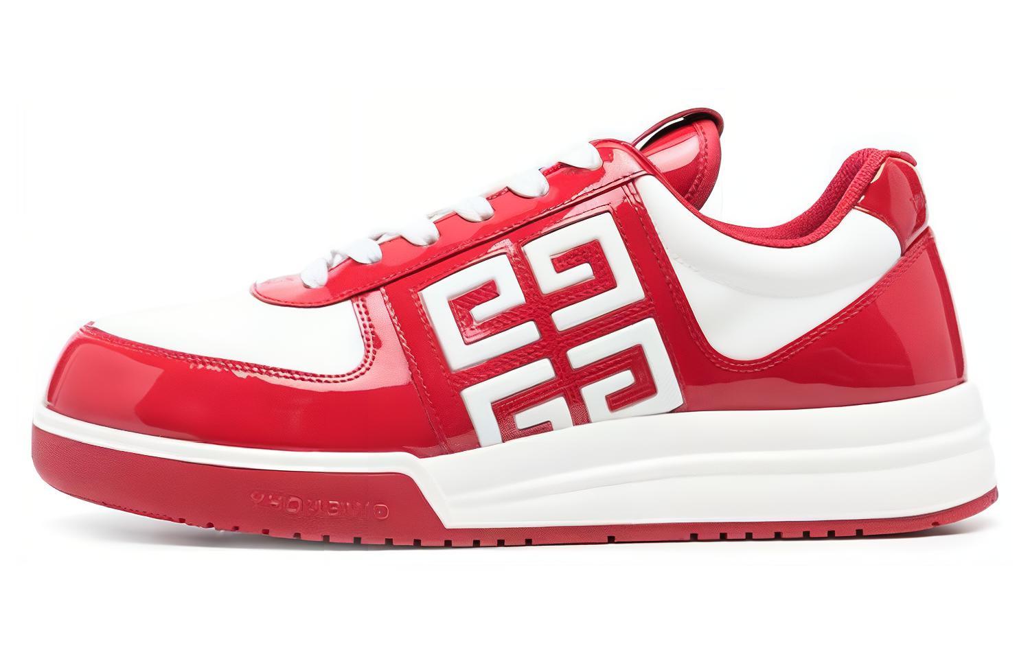 

Givenchy G4 низкие повседневные кроссовки мужские красный белый