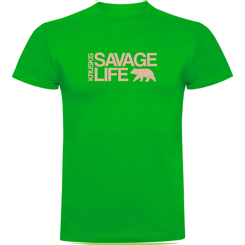 

Футболка Kruskis Savage Life, зеленый