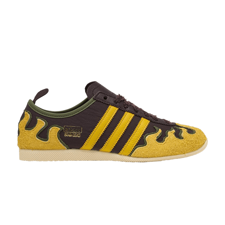 

Кроссовки adidas Brain Dead x Japan 'Brown Hazel Yellow', коричневый