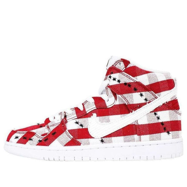 

Кроссовки sb dunk high 'picnic' Nike, красный
