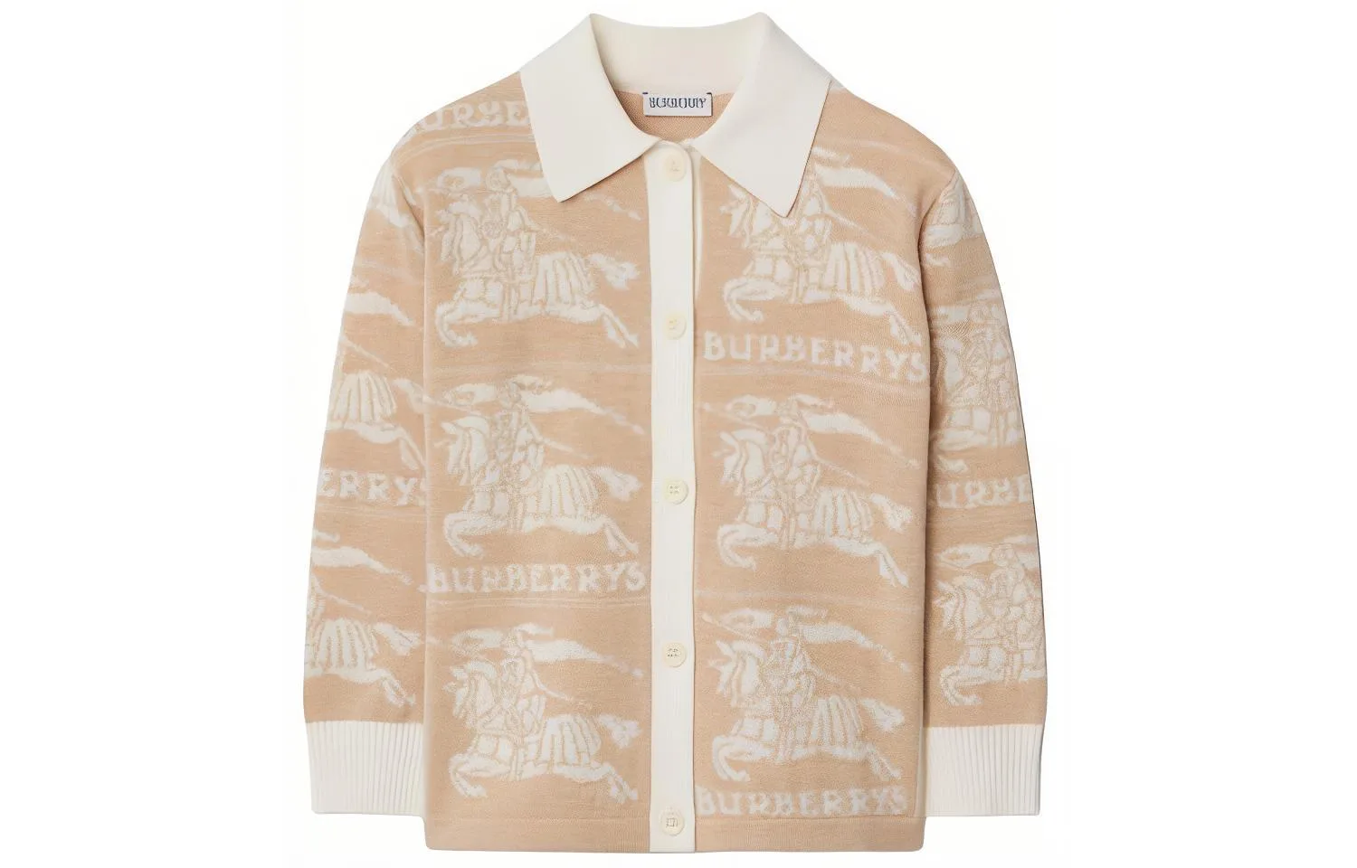 Burberry Свитер SS24 Light Cream детский — фото 3