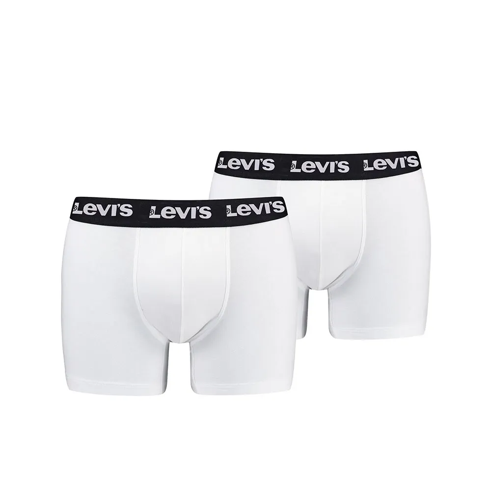 

Боксеры 2 шт Levi's Repeat Logo Brief boxers 2 units, белый