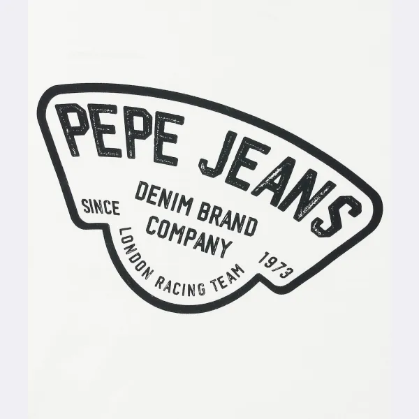 Футболка стандартного кроя Pepe Jeans London, белый — фото 3