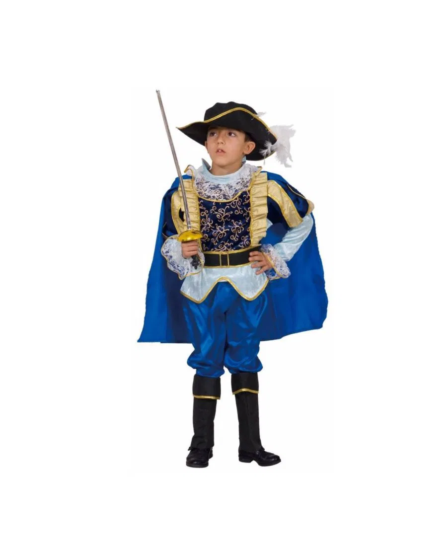 Детский костюм дворянина Dress Up America, синий/золотой