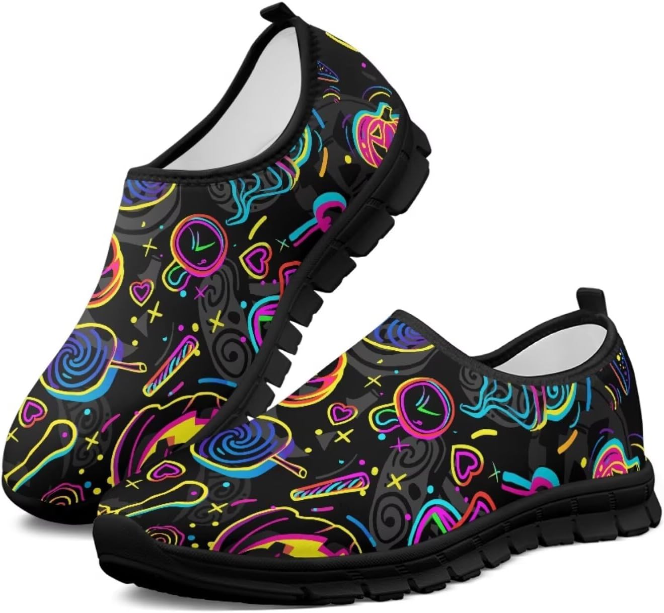 

Мужские лоферы Howilath, повседневные удобные дышащие туфли без шнурков, кроссовки с противоскользящей подошвой, спортивная обувь, черная подошва EVA, Без шнурков