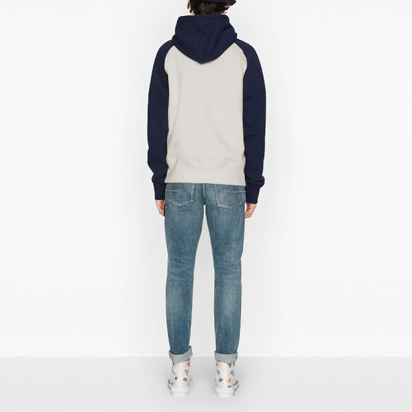 Толстовка x peter doig fw21 logo long-sleeved men's grey Dior, белый — фото 4