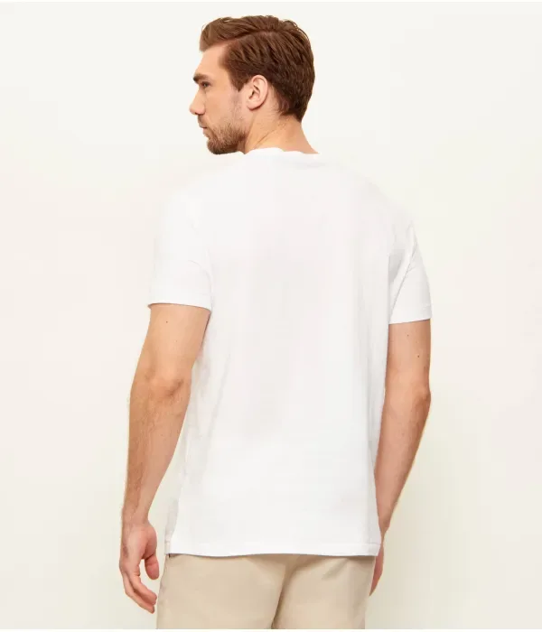 Футболка custom slim fit Polo Ralph Lauren, белый — фото 3
