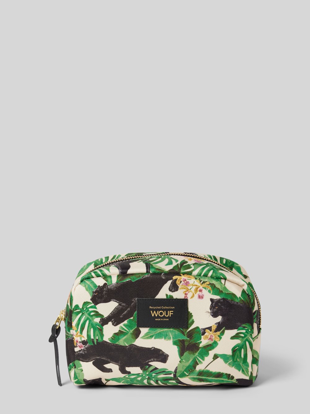 

Косметичка с принтом-мотивом модель «Юката» WOUF, зеленый