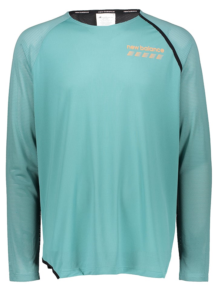 

Функциональная рубашка New Balance Laufshirt Accelerate Pacer, зеленый