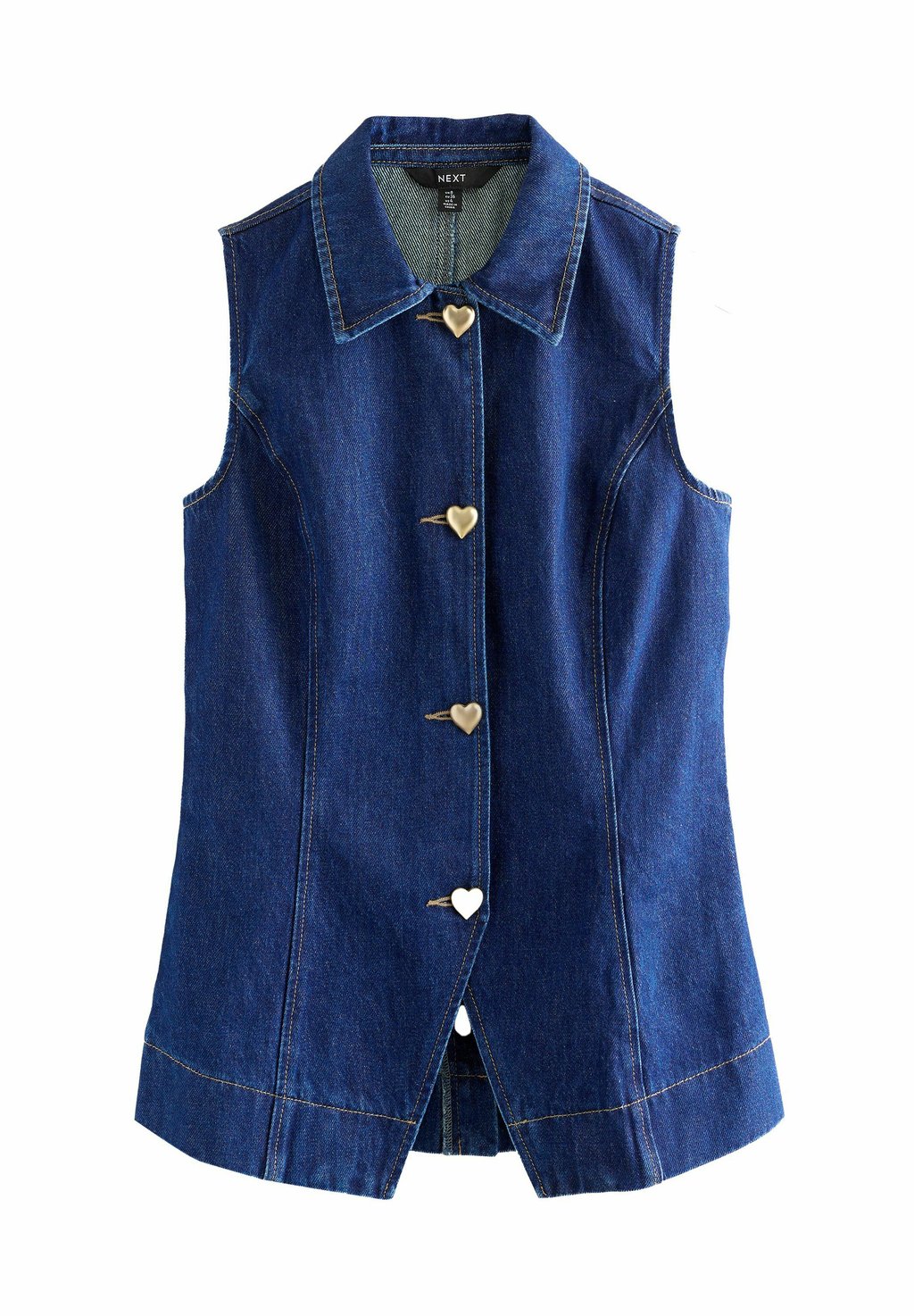

Жилет REGULAR FIT - HEART BUTTON TAILORED Next, синий