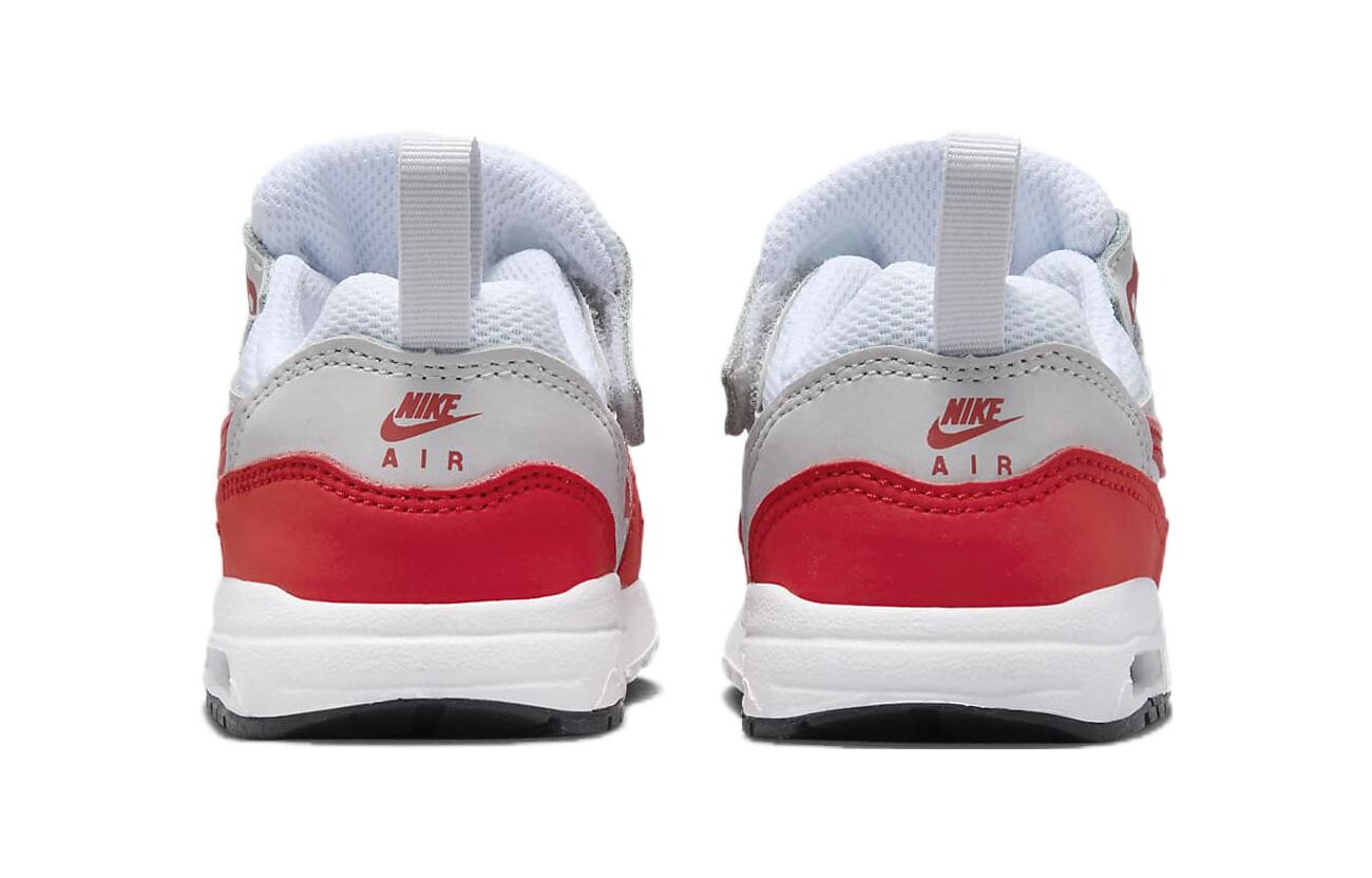 Кроссовки Nike Air Max 1 для малышей TD, White/Red — фото 4