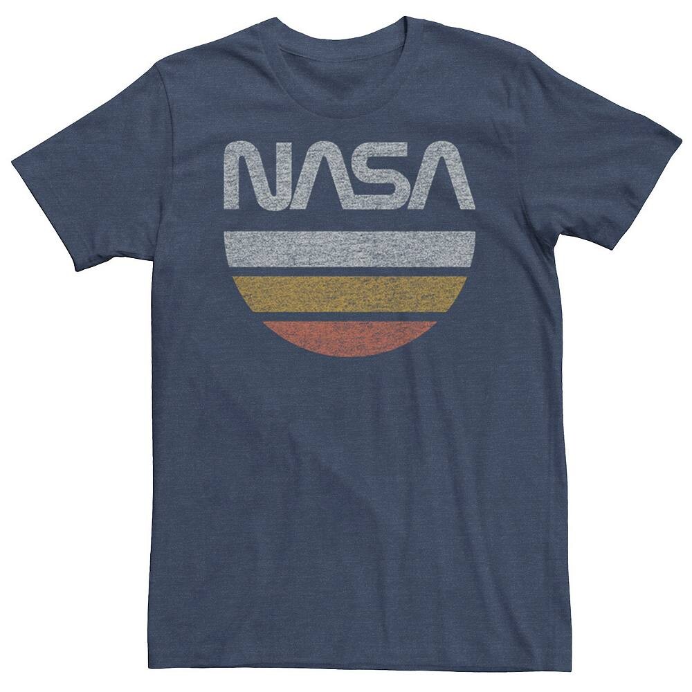 

Мужская футболка NASA в форме полумесяца Licensed Character, цвет Navy Heather