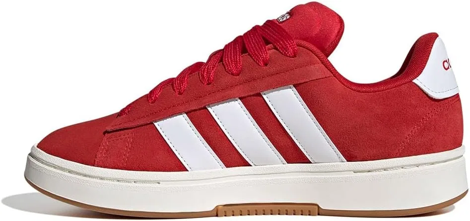 Мужские кожаные кроссовки Adidas Grand Court Alpha 00s JP6918, Fire Red — фото 3