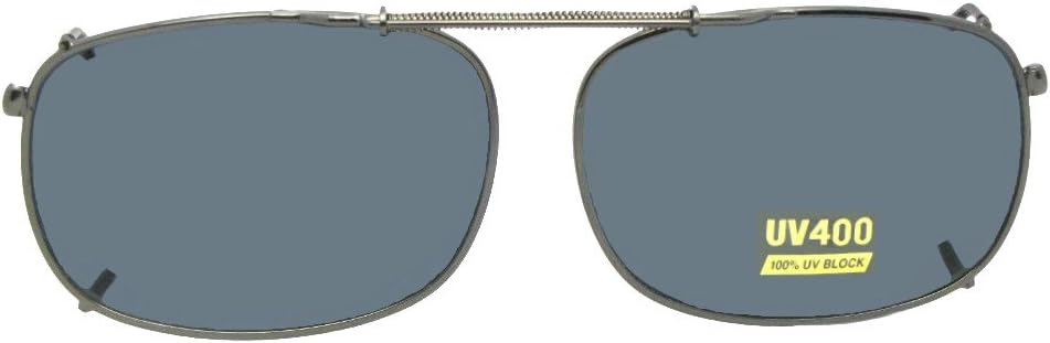 

Прямоугольные неполяризованные солнцезащитные очки с зажимом для мужчин и женщин – солнцезащитные очки с зажимом для очков Sunglass Rage, Pewter-non Polarized Gray Lens