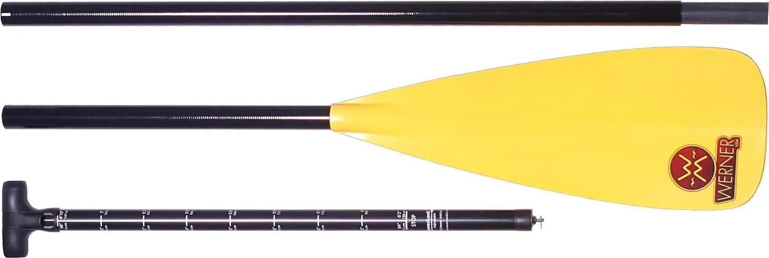 

Складное весло для SUP Vibe LeverLock 3-секционное Werner, Yellow