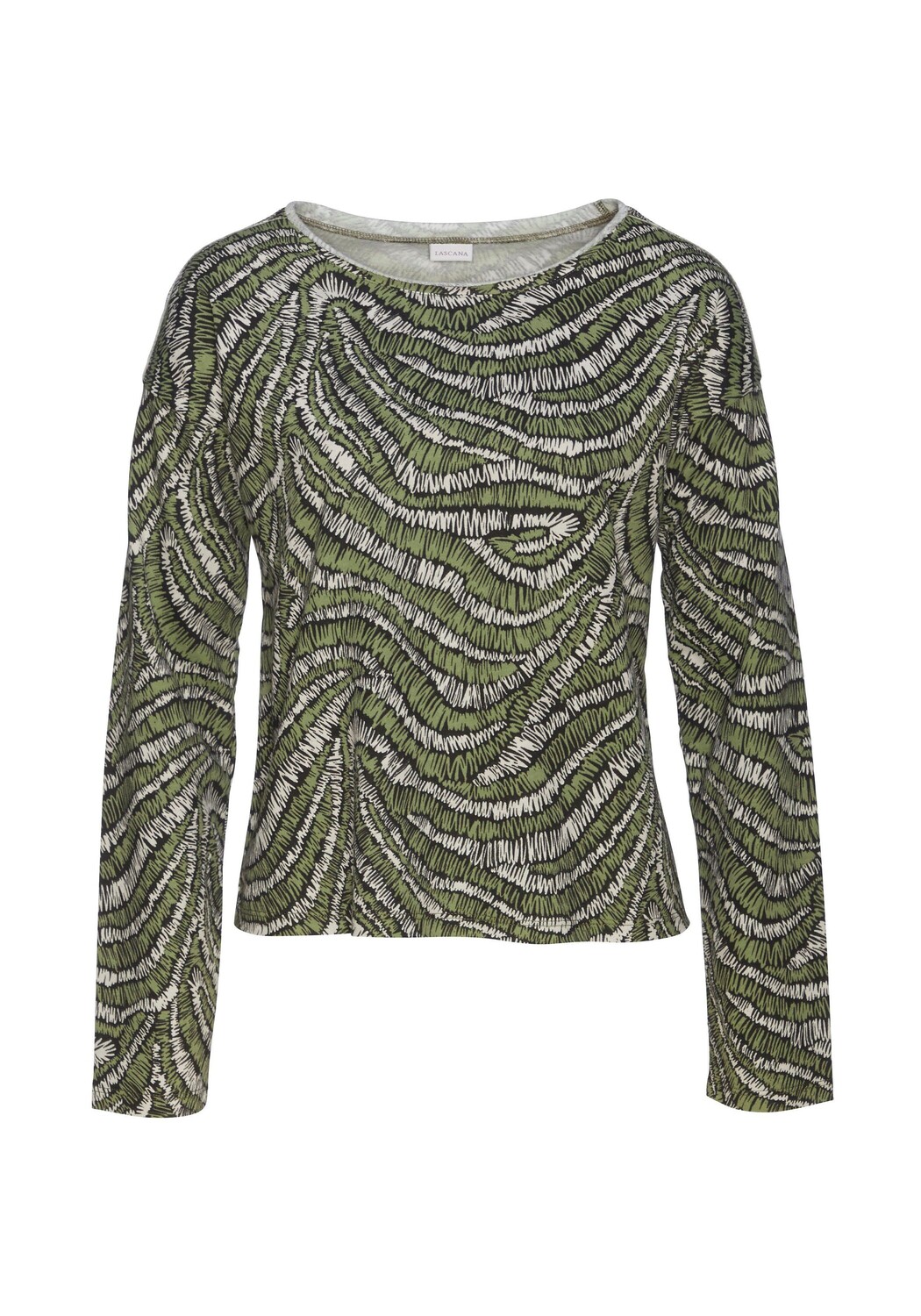 

Свитер LASCANA Sweatshirt, черный