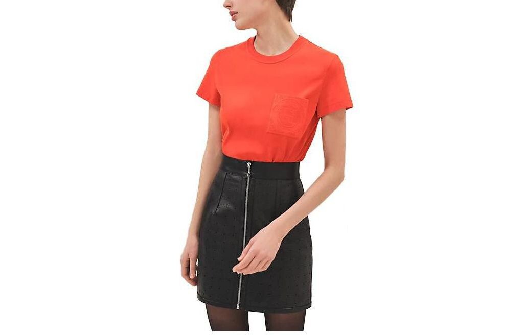 

Футболка женская красная Hermes
