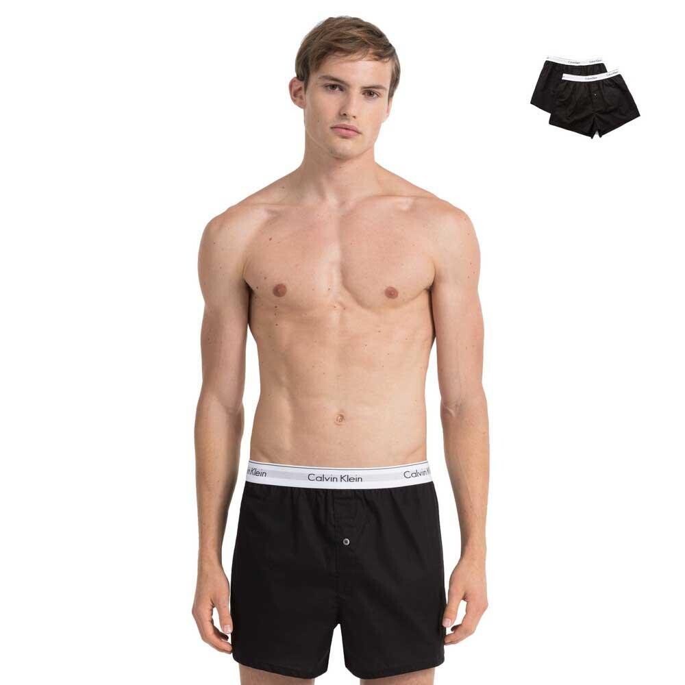 

Боксеры Calvin Klein Modern Cotton Slim 2 шт, черный