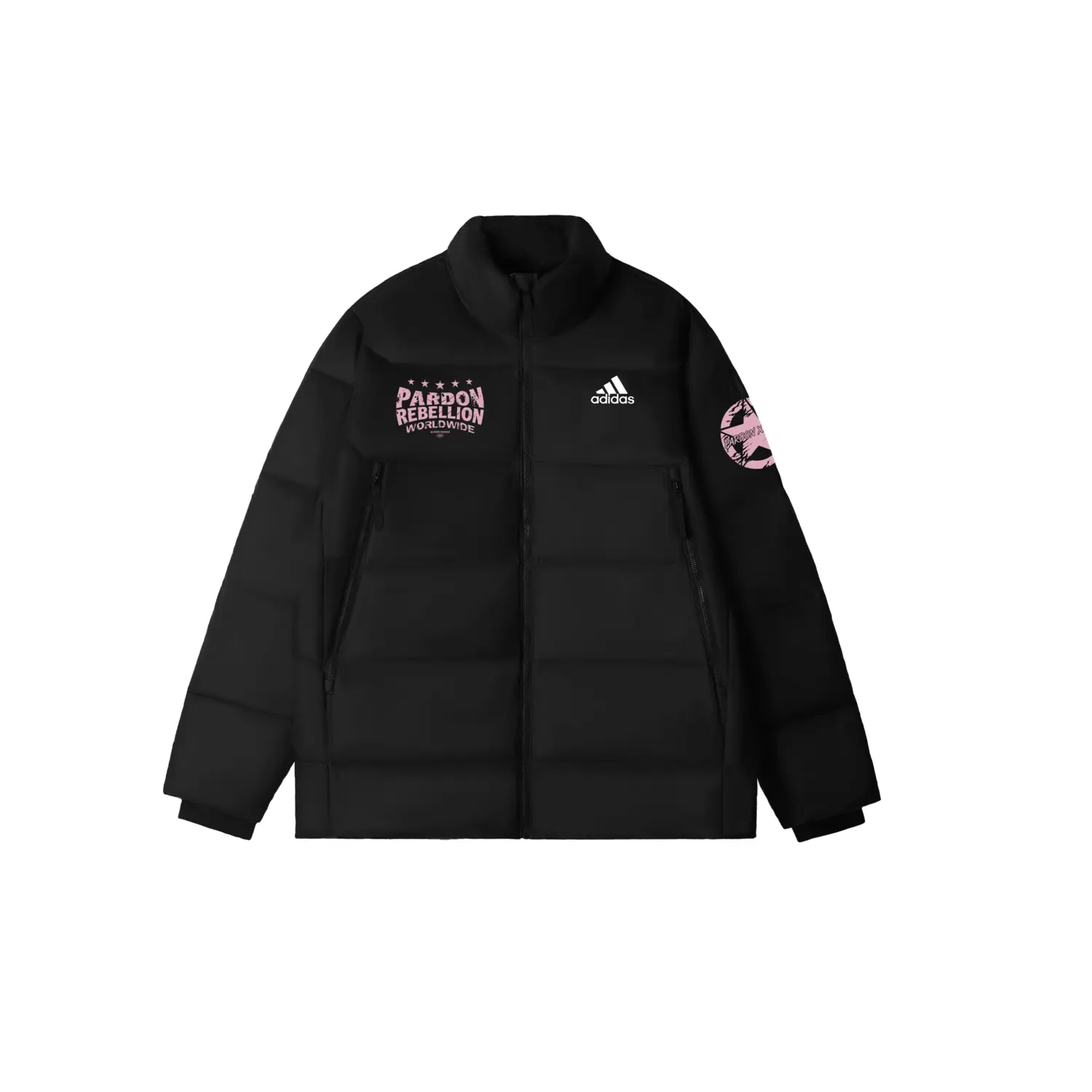 

Куртка BAFFLE DOWN Unisex Adidas, черный