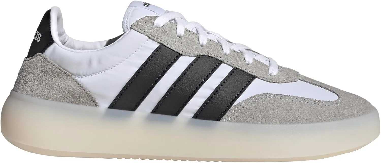 Кроссовки унисекс Adidas Barreda Decode, белый/черный/серый — фото 3