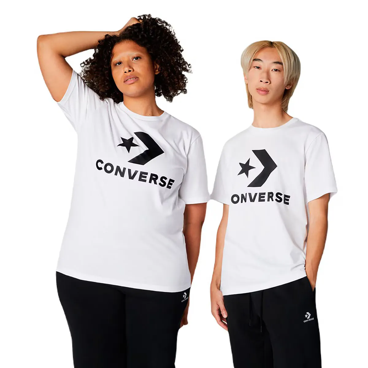 

Футболка Converse Star Chevron унисекс, белый
