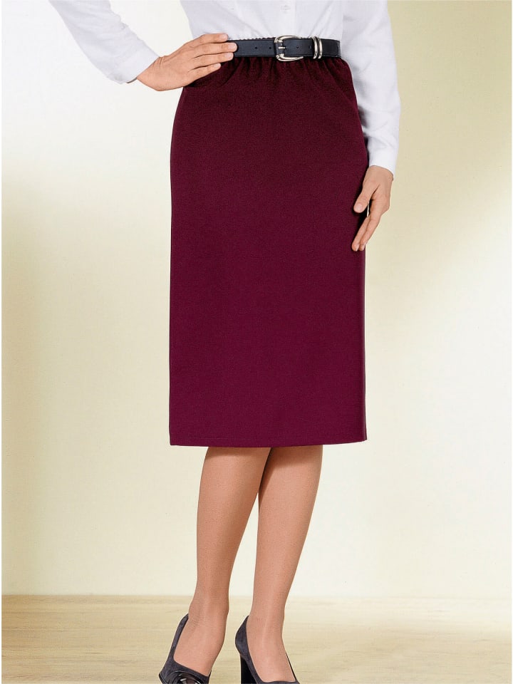 

Юбка до колена Sieh an!, бордовый