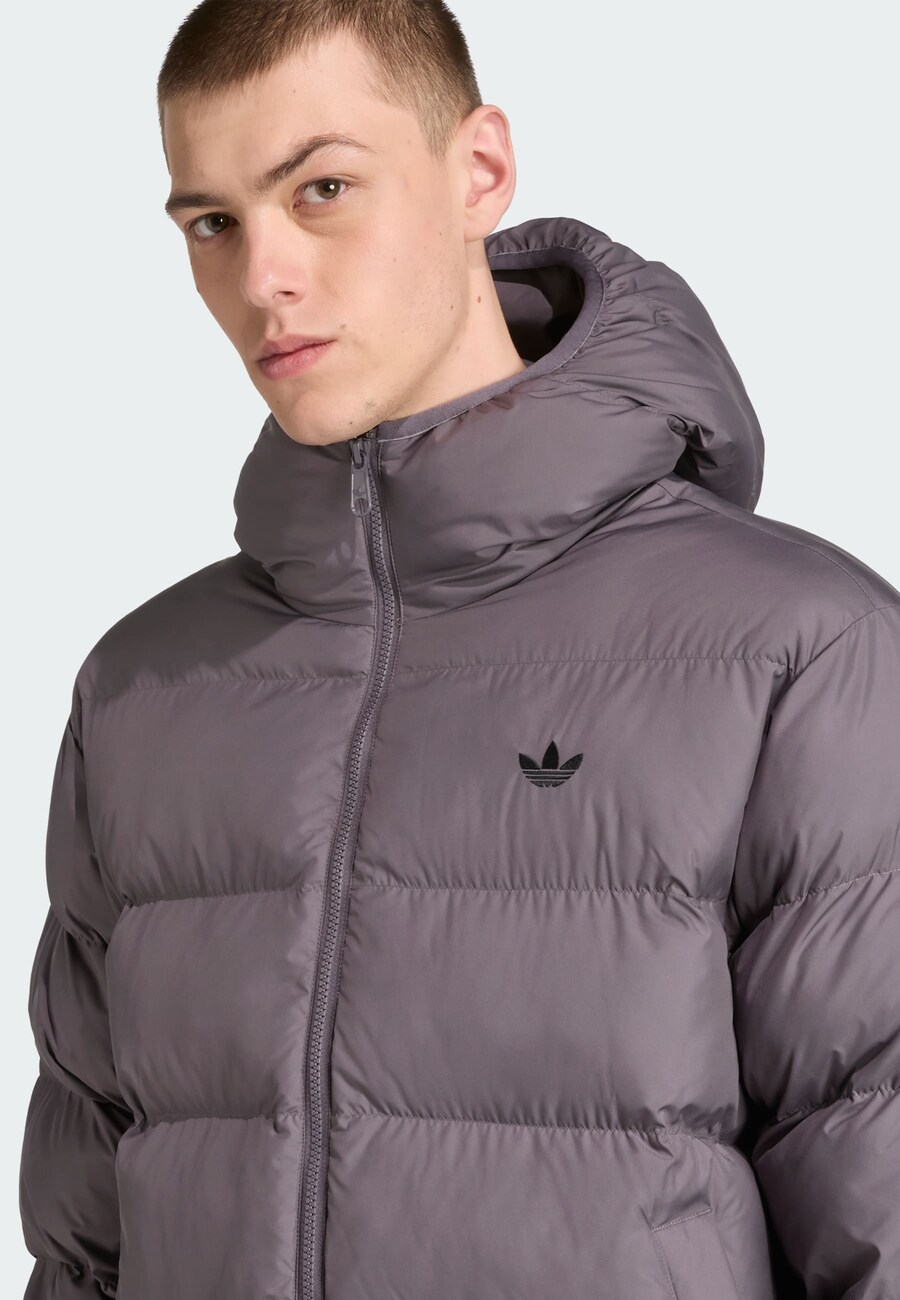 Зимняя куртка ADIDAS ORIGINALS Commercial, Graphite — фото 4