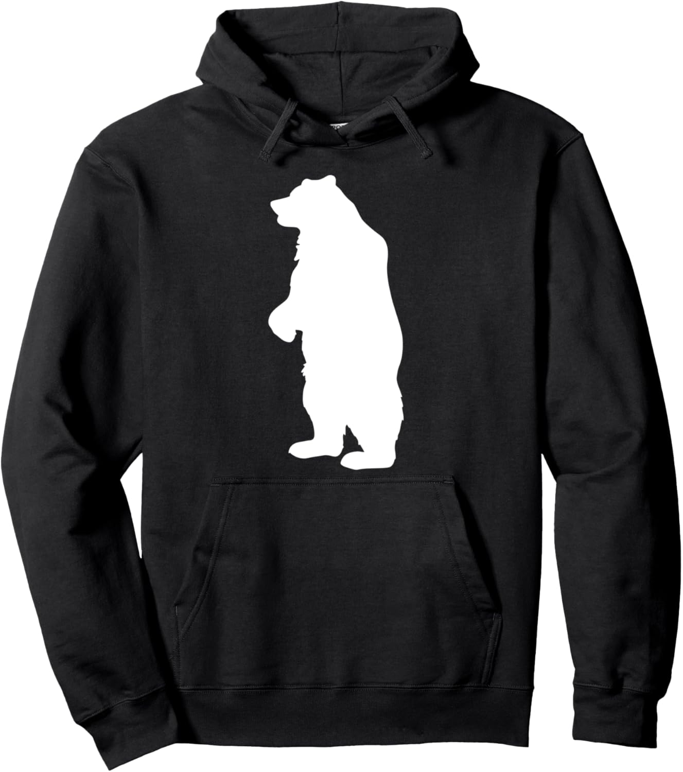 

Худи в винтажном стиле ретро с силуэтом белого медведя и изображением животного из зоопарка Vintage Retro Halloween Costume Baby Bear Outline