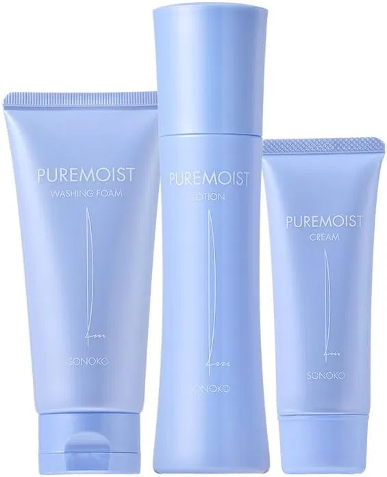 Набор для ухода за кожей Pure Moist 3 предмета Sonoko
