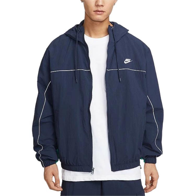 Nike Клубная куртка мужская морская синяя, Marine Blue — фото 2