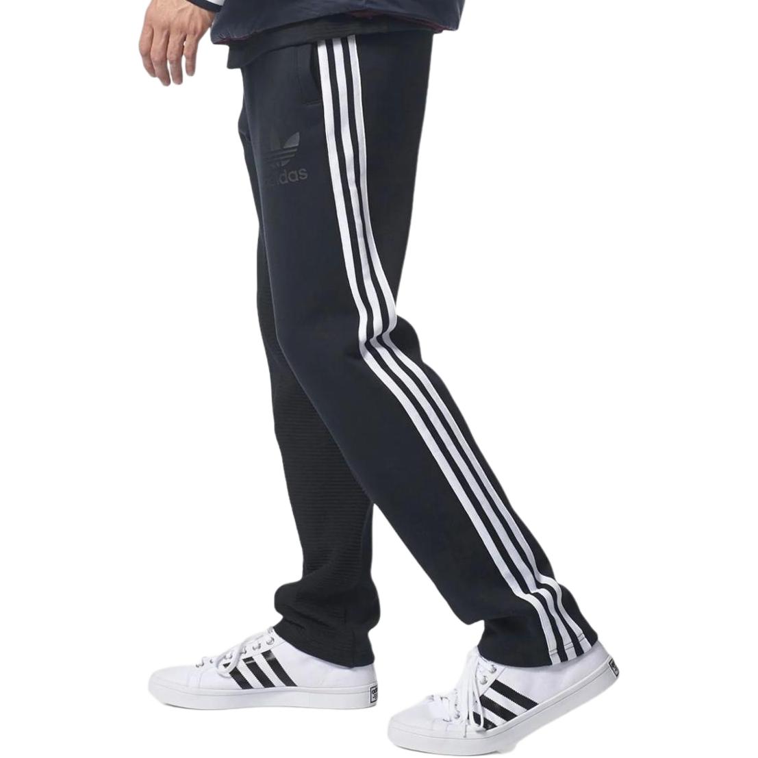 Флисовые спортивные штаны Adidas Originals, черный — фото 2