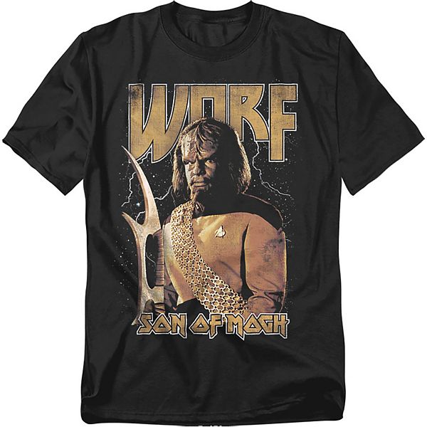 

Футболка Big & Tall Star Trek Worf Son of Mogh Licensed Character