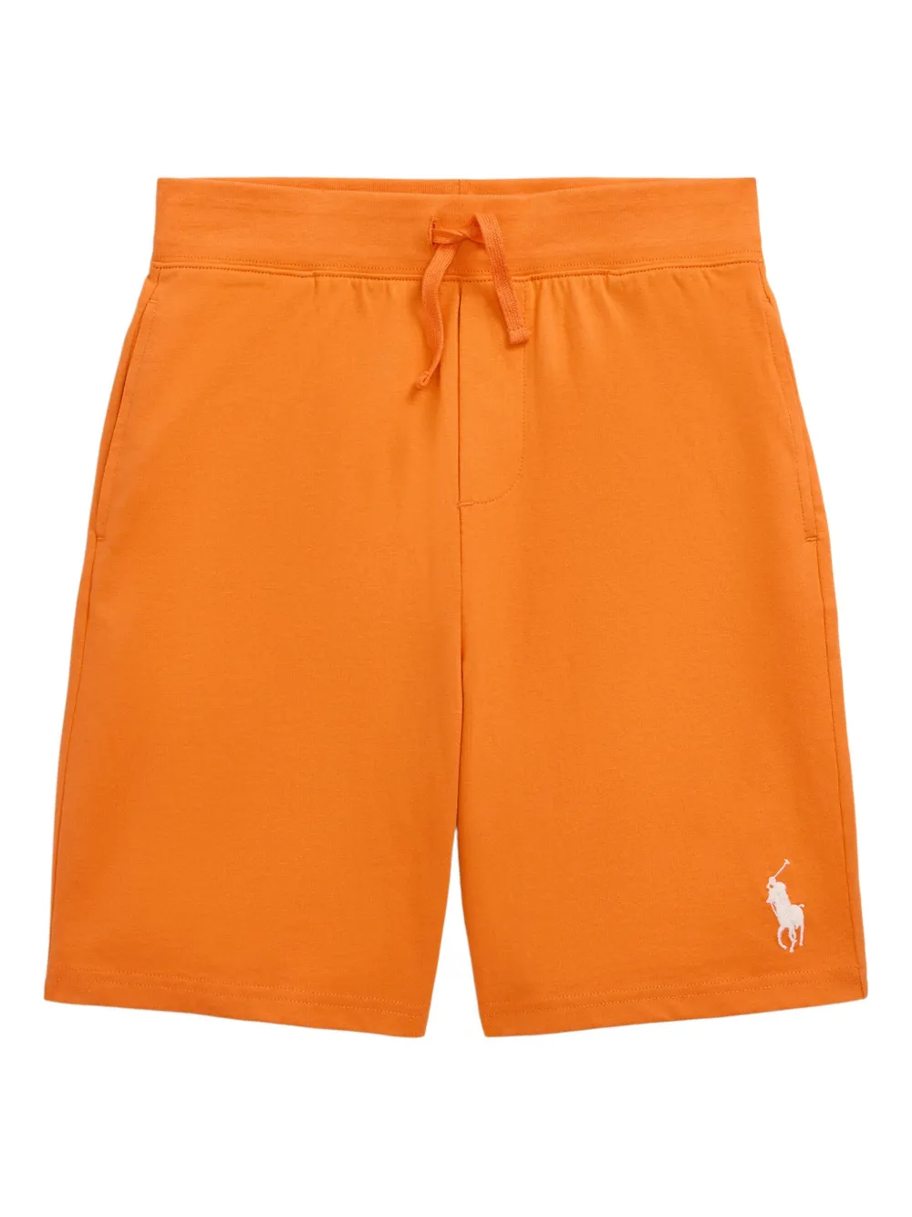 

Спортивные шорты с вышивкой Polo Pony POLO RALPH LAUREN KIDS, оранжевый