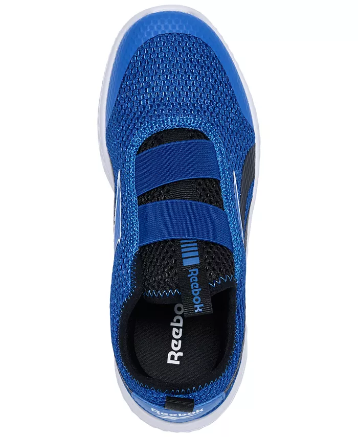 Детские повседневные слипоны Rush Runner от Finish Line Reebok, мультиколор — фото 3