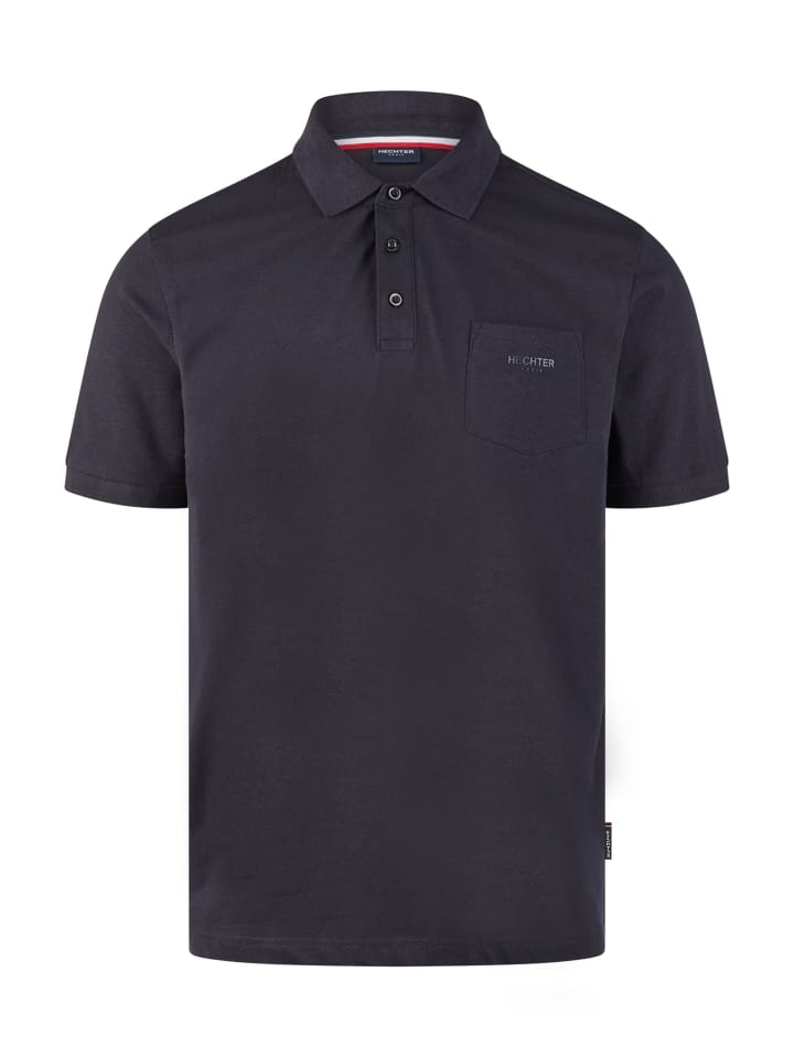 

Футболка поло HECHTER PARIS, цвет midnight blue