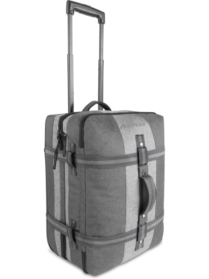 

Дорожная сумка Aurori 45 размера для ручной клади, темно-серого/серого цвета normani