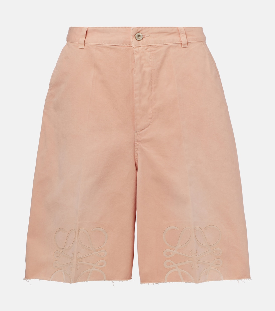 

Бермуды Paula's Ibiza с анаграммой Loewe, Light Pink