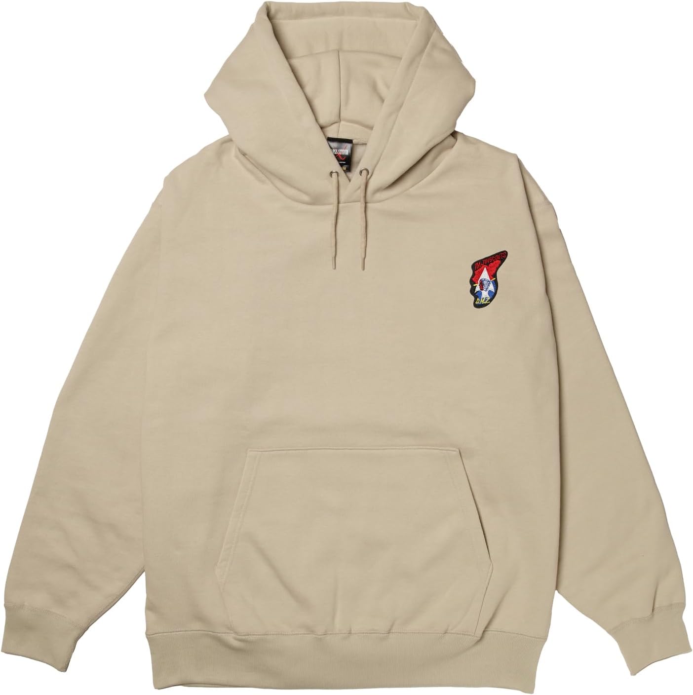 

Толстовка с капюшоном в стиле F, нашивка с гербом армии США, флисовая подкладка, пуловер, цвет: серый (stone) F-Style