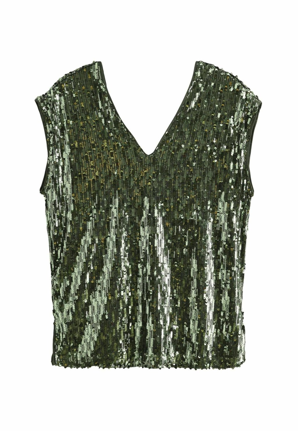 

Блуза SEQUIN SLEEVELESS Next, зеленый