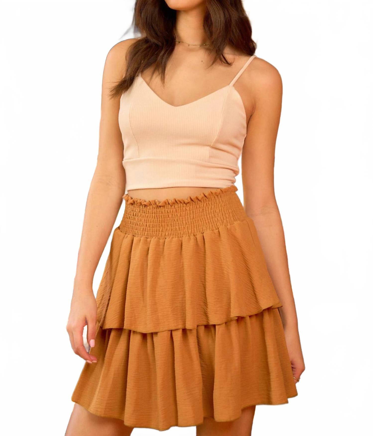 

Кроп-топ в светло-персиковом цвете JADE BY JANE