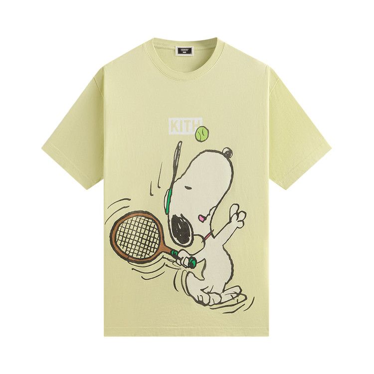 

Футболка Kith For Peanuts Tennis Vintage Tee, Cucumber