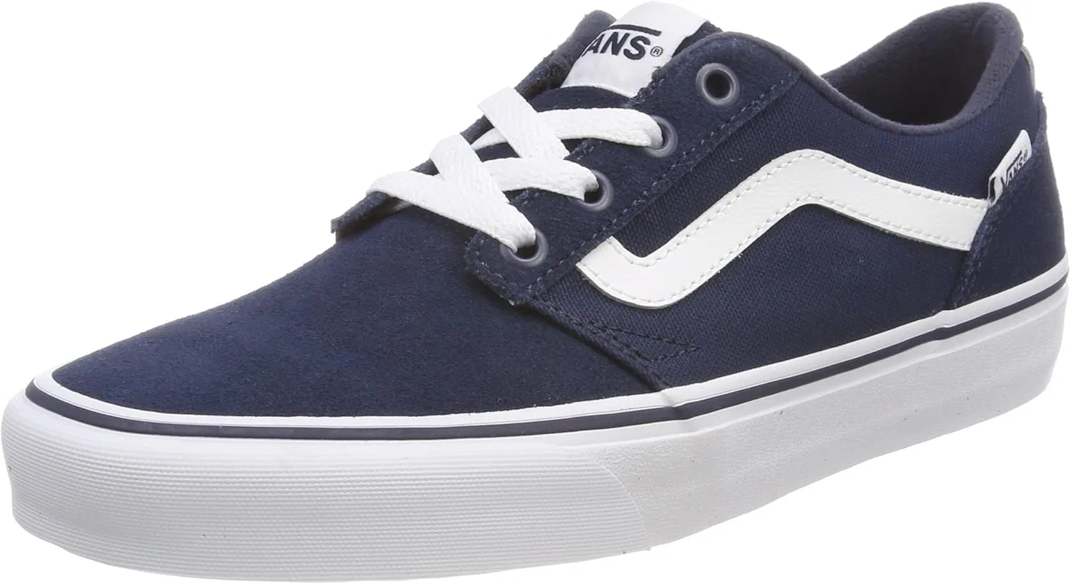 Мужские кроссовки Vans Chapman Stripe, Blue Suede Canvas