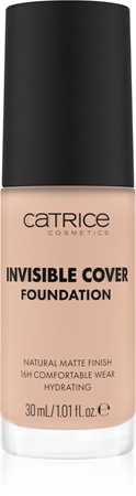 

Жидкая основа с матовым покрытием Catrice Invisible Cover Foundation, 012C 30 ml