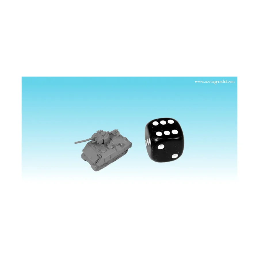 

БМП M113 с 25-мм пушкой YPR-765, Scotia Micro Models - Modern Military - United States Forces (1:300)