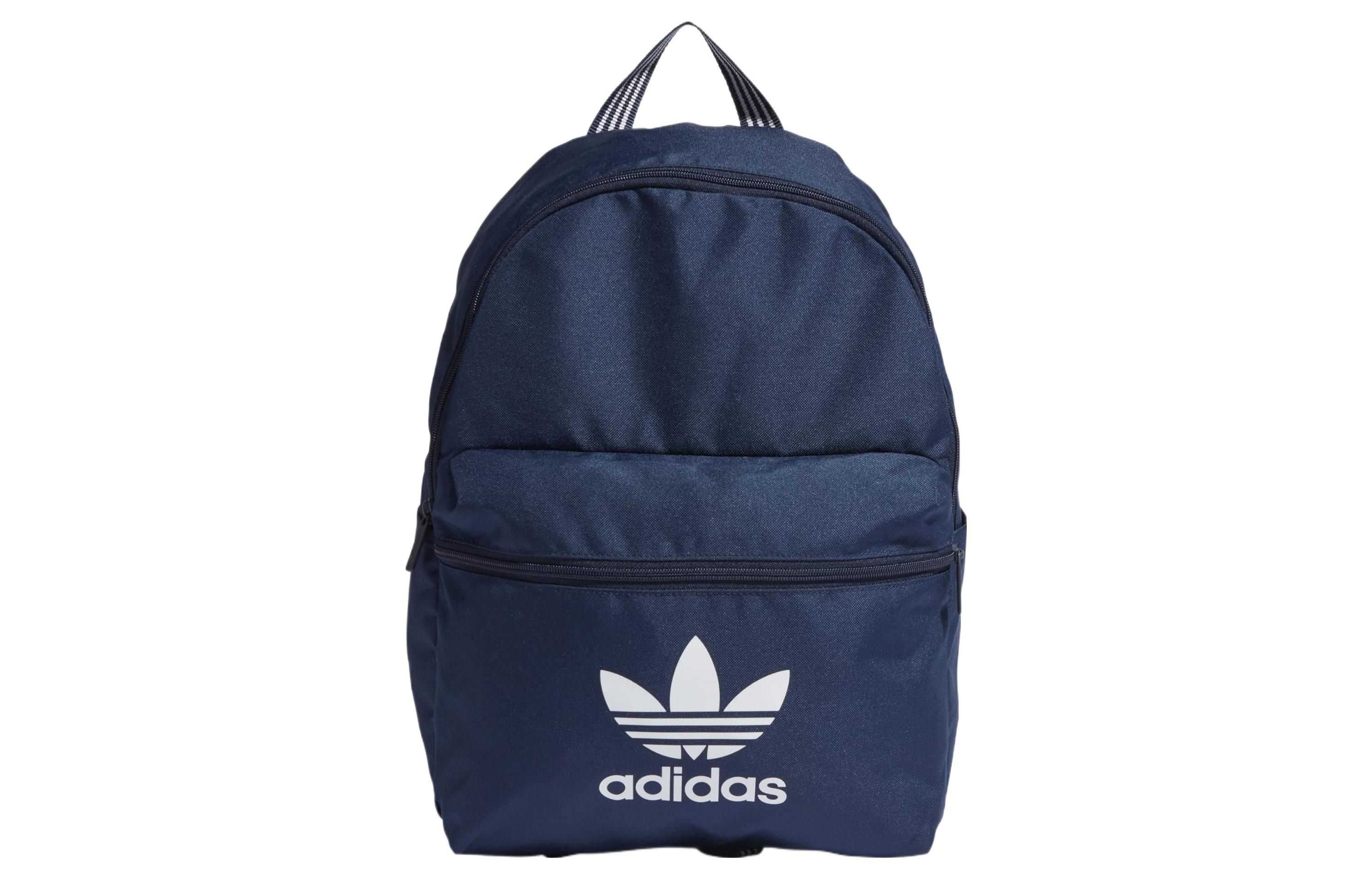 

Adidas Originals Рюкзак унисекс из переработанного полиэстера с полотняным переплетением, цвет «полночный индиго»