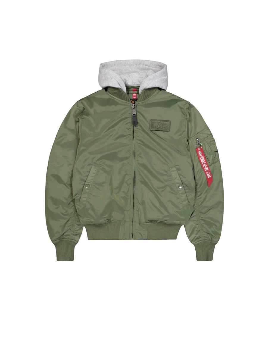 

Демисезонная куртка ALPHA INDUSTRIES MA-1 TT Hood, Green