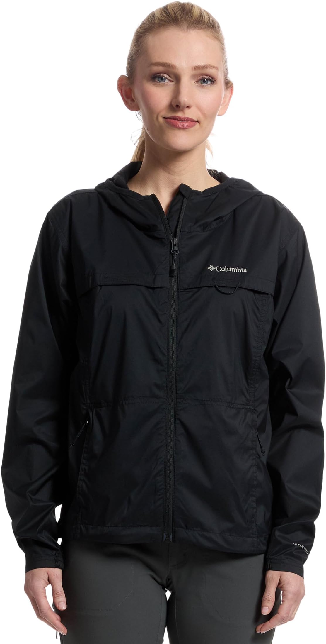 

Ветровка Columbia Crested Canyon Windbreaker, черный