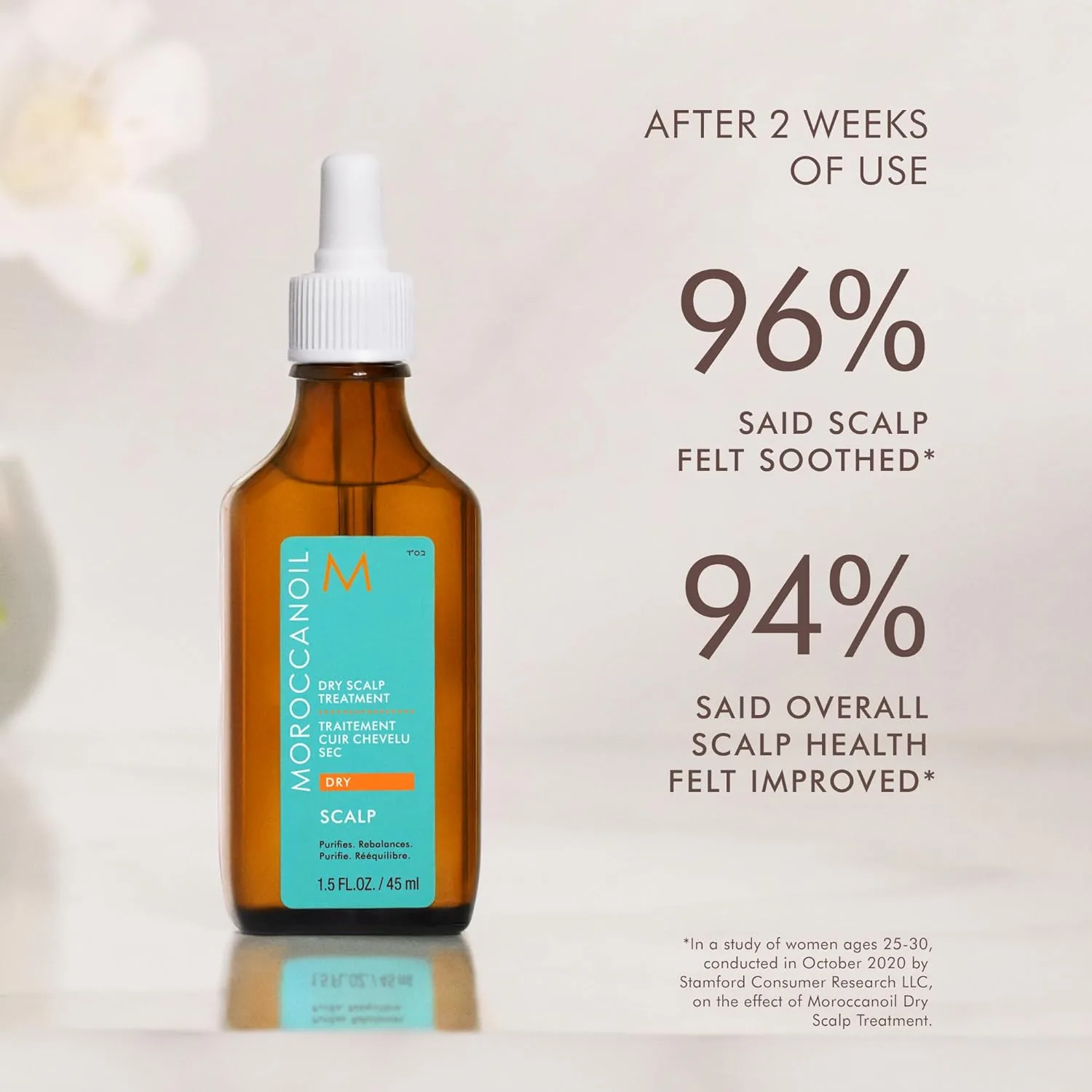 Средство для лечения сухой кожи головы Moroccanoil, 1,5 жидких унции. — фото 3